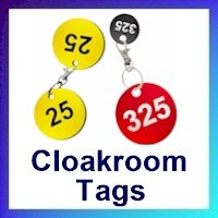Cloakroom Tags Cloakroom Tags